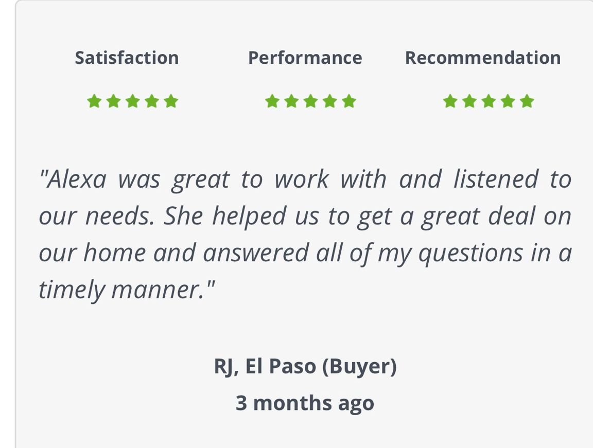 Client testimonials