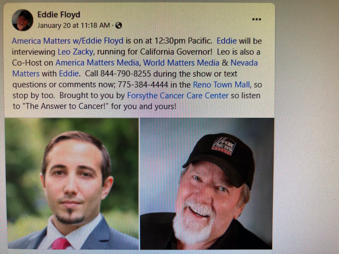 Interview on America Matters