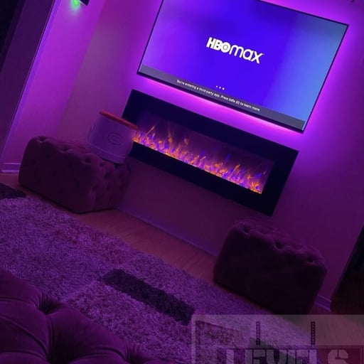 Tv and fireplace install