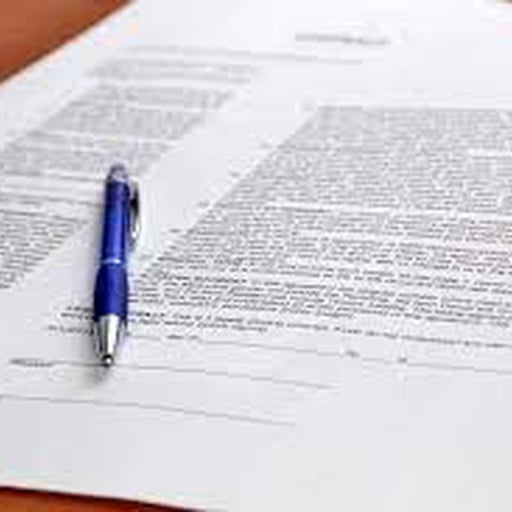 Agreement to fill out