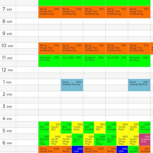 Schedule