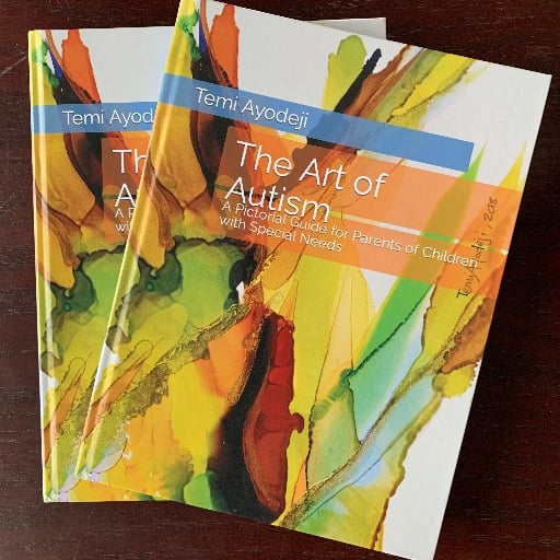 ORDER TEMI'S BOOK - "THE ART OF AUTISM"