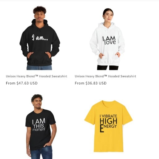 Wear Positive Affirmations