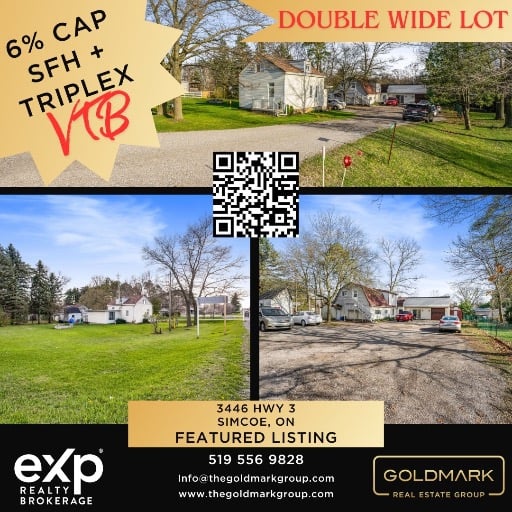 Single family + Triplex(2 Buildings in double wide lot) - Simcoe _ SOLD