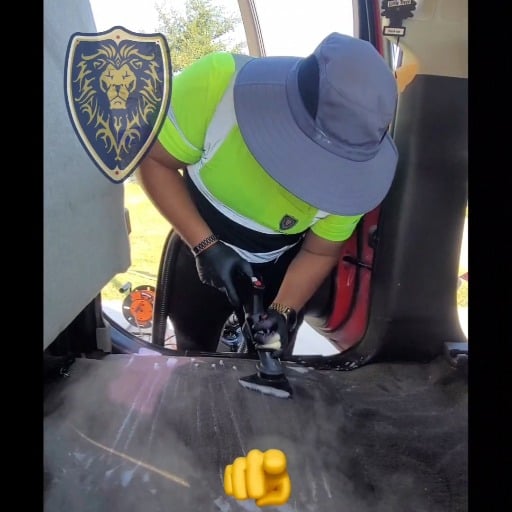 Steam Shampooing Process