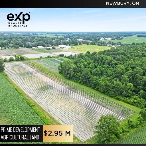 Certified Organics Farmland - 69 Acres - Development Potential - Newbury