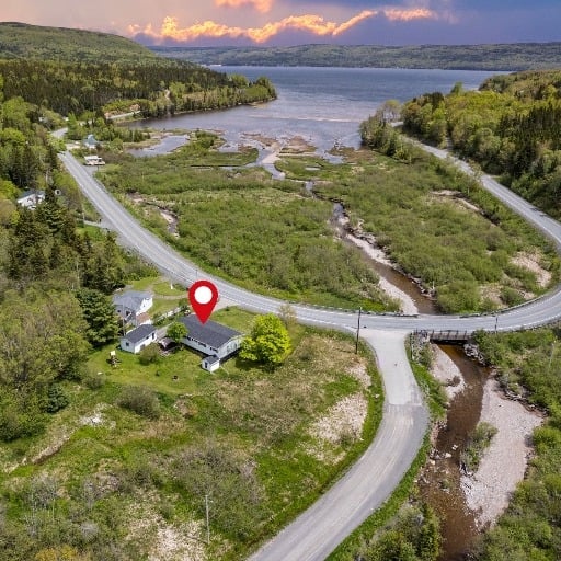 Cabot Trail, Nova Scotia - Waterfront Home - OFF MARKET