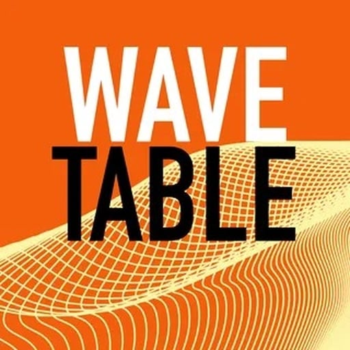 Wave Table. Edinbourogh Scotland