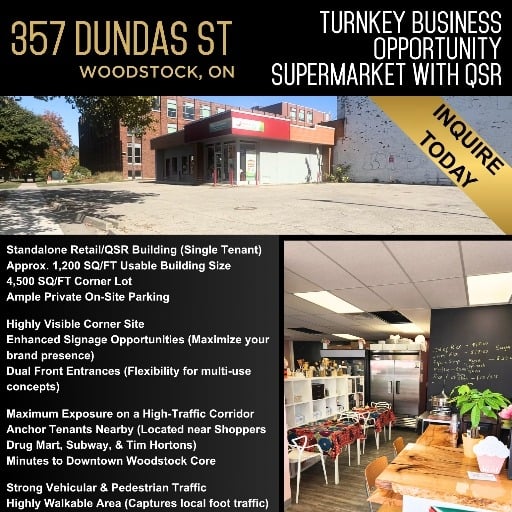 Turnkey Business Opportunity - Supermarket with QSR