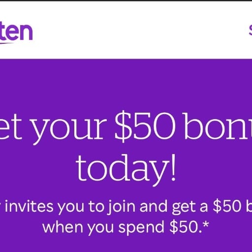 Rakuten Earn for Online shopping