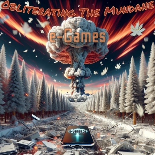 e-Games: Obliterating The Mundane