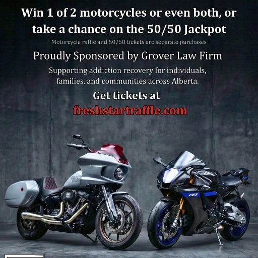 Motorcycle Rafflle and 50/50